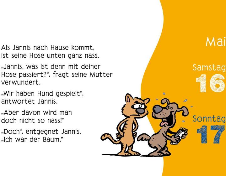 Actual product image Kinder-Witze zum Ablachen! 2026: Mein K (Hardcover, German)