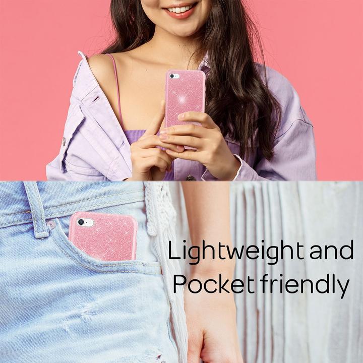 Actual product image Nalia Glitter mobile phone case (Apple iPhone 7)