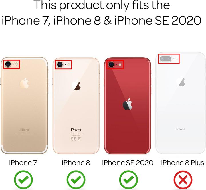 Image du produit Nalia Coque iP SE 2020 / iP 8 / iP 7 (Apple iPhone 7)