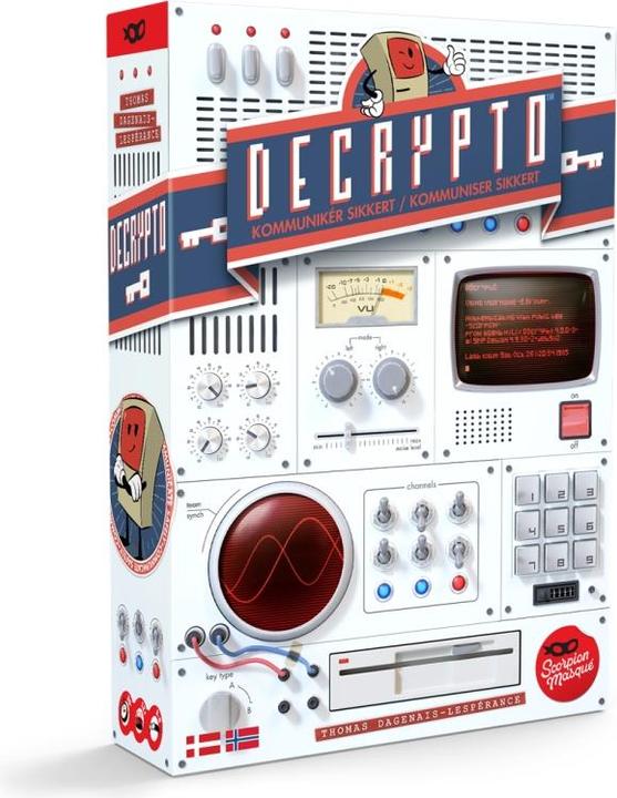 Immagine prodotto Enigma Decrypto - Gioco da tavolo (danese/norvegese) (LSM07DKNO) (Norvegese, Tedesco)