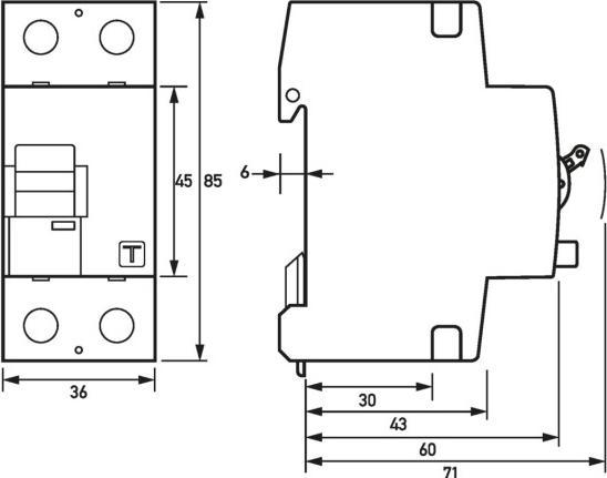 Actual product image Doepke DOEP 09134020 DFS2 040-2/0.03-F