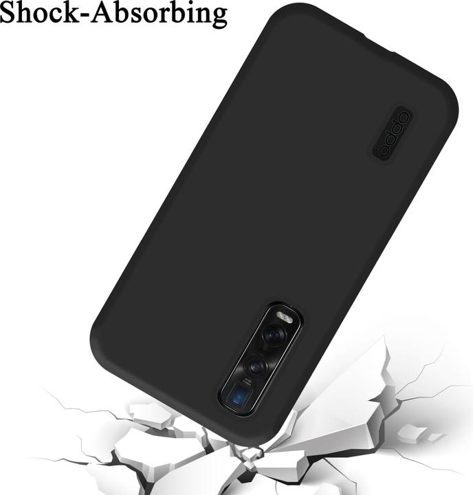Produktbild Cadorabo TPU Liquid Silicone Case Hülle für Oppo FIND X2 PRO (Oppo Find X2 Pro)