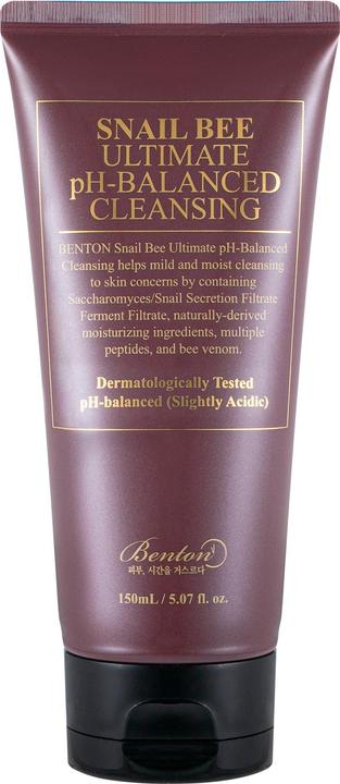 Actual product image Benton Snail bee ultimate ph-balanced cleansing (Cleaning cloths, 150 ml)