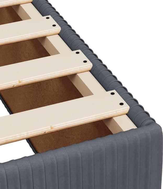 Actual product image VidaXL Bo x spring bed with mattress 180 x 200 cm velvet (180 x 200 cm, 180 x 200 cm)