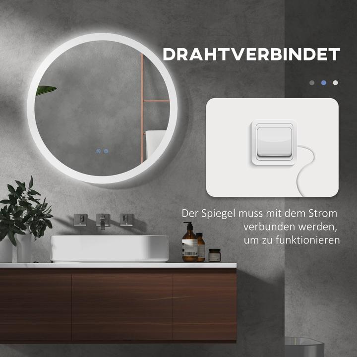 Actual product image Jamb Badspiegel (70 x 70 cm)