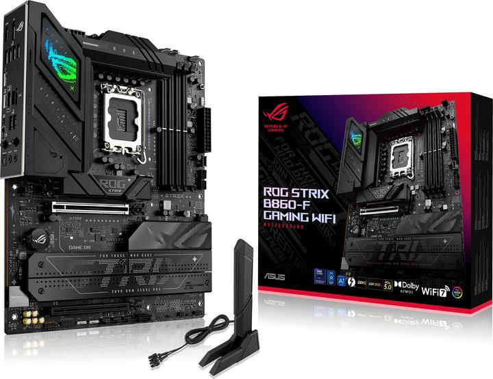 Actual product image ASUS ROG STRIX B860-F GAMING WIFI (LGA 1851, Intel B860, ATX)