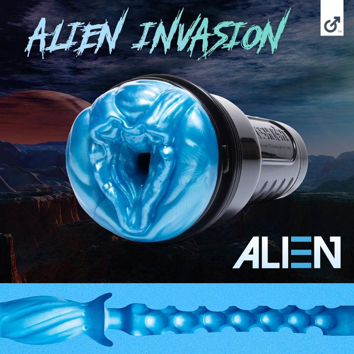 Actual product image Fleshlight Alien - Blue