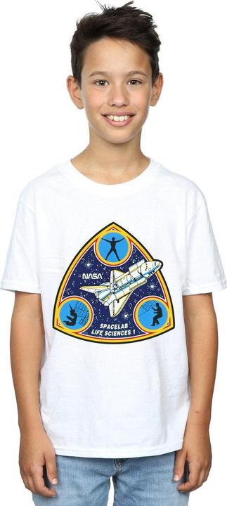 Actual product image Nasa Boys Classic Spacelab Life Science T-Shirt (152, 158)