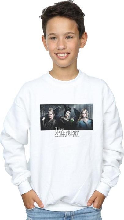 Produktbild Disney Maleficent Mistress Of Evil Character Poster Sweatshirt Jungen (152, 158)