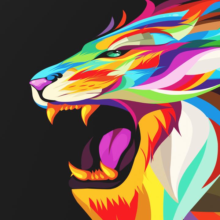 Image du produit Titanwolf Tapis de souris de jeu, Tapis de souris XXXL Speed 1200 x 600 mm, Vitesse & Précision, Colour Lion 2 (XXL)