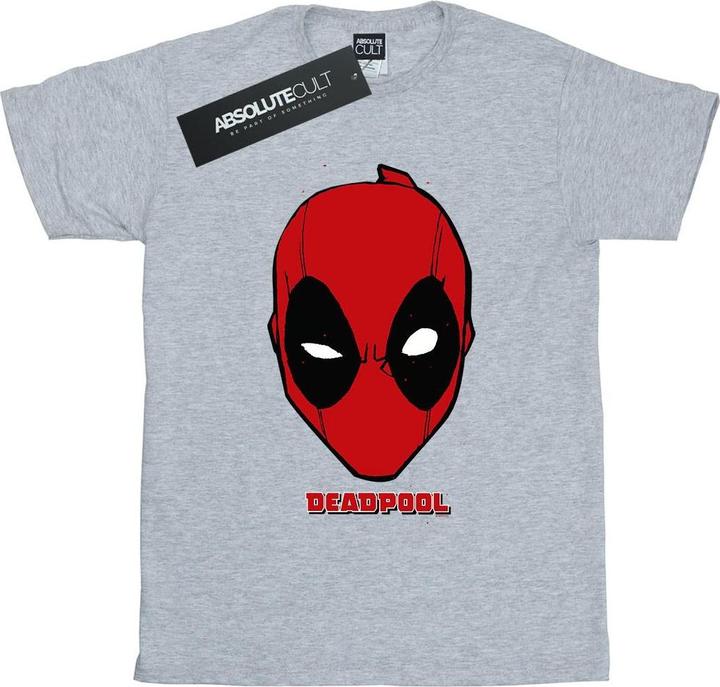 Actual product image Mens Deadpool Mask T-Shirt (L)