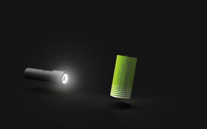 Actual product image Q-Connect Alkaline (2 pcs., C, 5700 mAh)