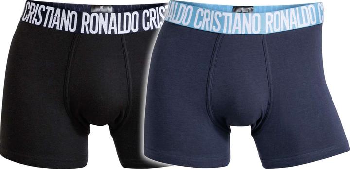 CR7 Mens Trunk Cotton Stretch 2-Pack (L, 2er Pack)