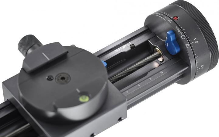 Image du produit Novoflex Castel M Chariot de réglage avec molette de mise au point (Traîneaux)