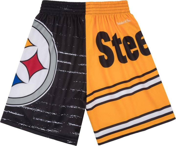 Actual product image Mitchell & Ness M&N Pittsburgh Steelers JUMBOTRON 3.0 Basketball Shorts - L (L)