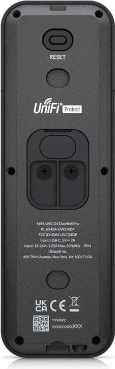 Productafbeelding Ubiquiti UVC-G4 deurbel Pro (WiFi)