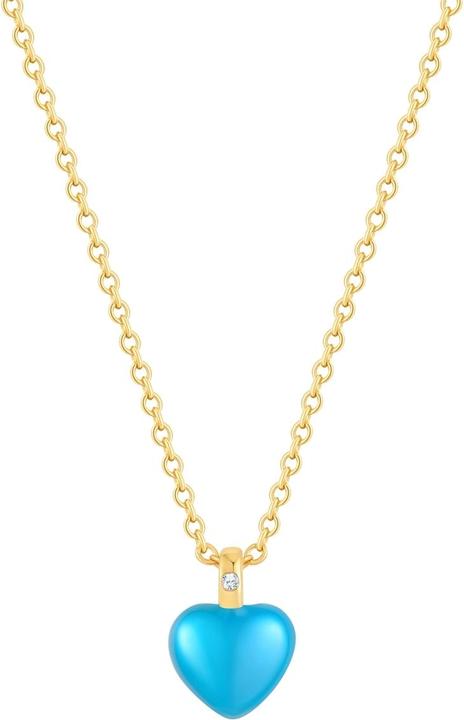 Produktbild Glanzstücke München Damen Kette Herz Sterling Silber - 35928 (Sterling Silber, 40 - 45 cm)