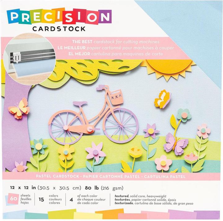 Actual product image American Crafts Precision Cardstock (216 g/m², 60 x)