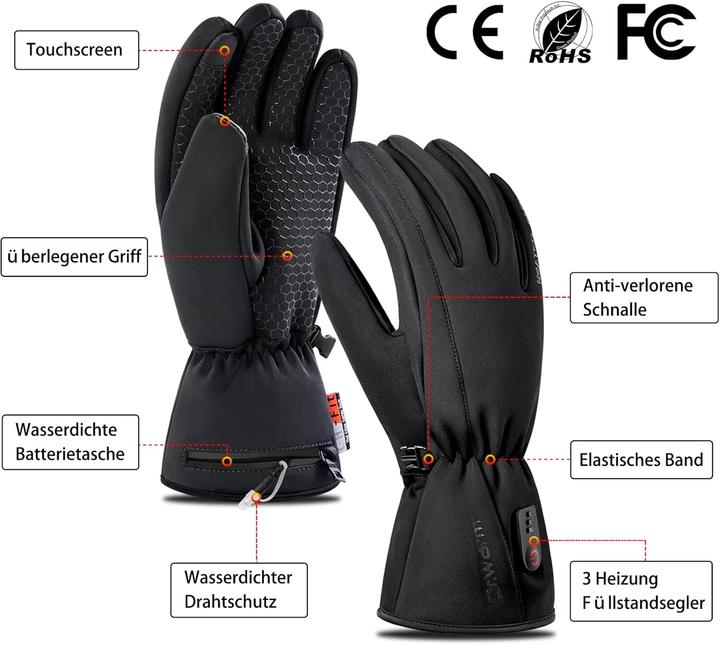 Produktbild Dr. Warm Beheizte Handschuhe