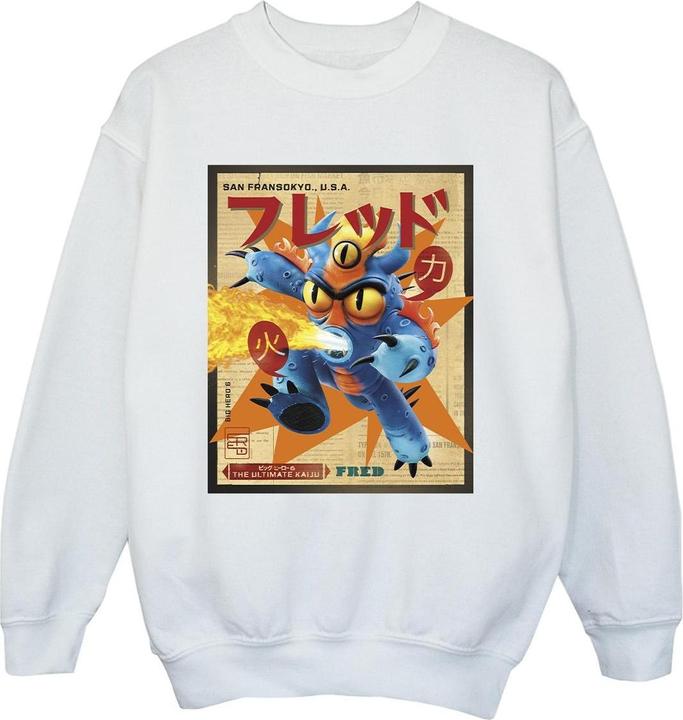 Image du produit Disney - Sweat BIG HERO BAYMAX FRED NEWSPAPER - Garçon (140, 146)
