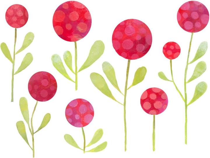 Image du produit Trenddeko Blanz - Fleurs de la forêt (60 x 45 cm)