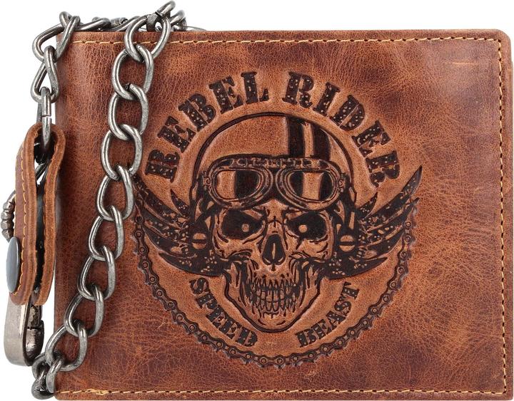 Greenburry Rebel Rider Biker Geldbörse Leder 13 cm