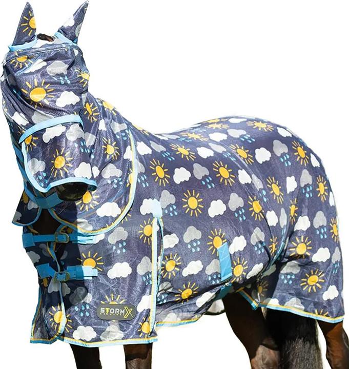Produktbild Storm X Original Come Rain or Shine ComboKragen Fliegenschutz Pferdedecke (175 cm)
