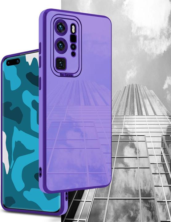 Image du produit Cadorabo Housse en TPU avec protection pour appareil photo pour Huawei P40 PRO / P40 PRO+ (Huawei P40 Pro+)