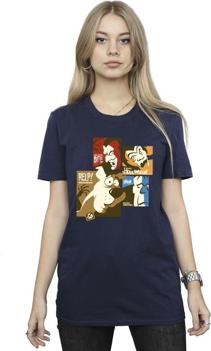Immagine prodotto Scooby Doo Maglietta Ampia Quadrati Donna (L)