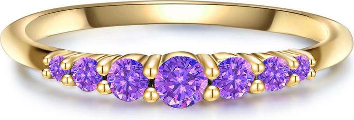 Immagine prodotto Glanzstücke München Donna Argento Sterling Ametista Oro Giallo - 28683 (60, 925 Argento)