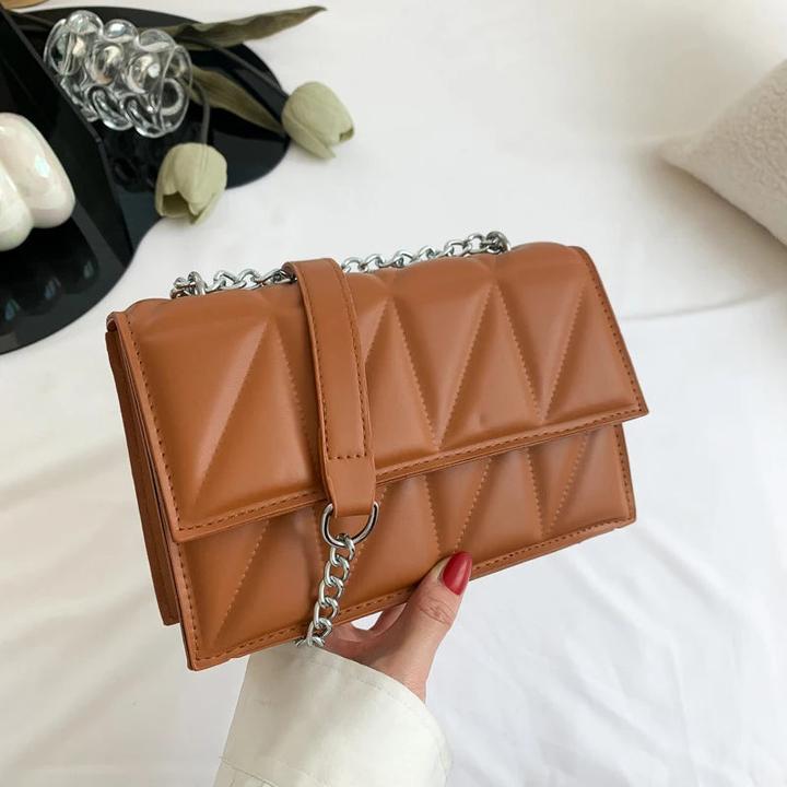 Immagine prodotto Only-Bags.Store Mode Trend Crossbody Einzeltasche Kette Kleine quadratische Tasche