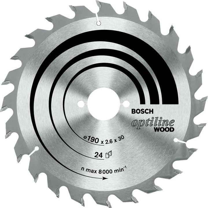 Bosch Professional Zubehör PRO Wood Kreissägeblatt, 160 x 2.6 x 20 mm