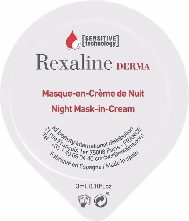 Image du produit Rexaline Derma Night Mask-in-Cream (masque de nuit) (18 ml)