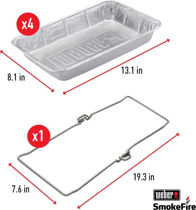 Actual product image Weber Water bowls holder