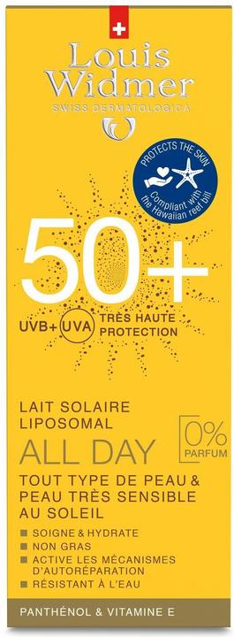 Produktbild Louis Widmer All Day (Sonnencreme, SPF 50+, 100 ml, 136 g)