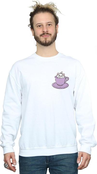 Immagine prodotto Disney Aristocats Marie In Cup Breast Print Felpa Uomo (S)