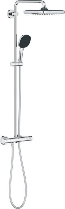 Productafbeelding Grohe Vitalio Comfort 250 Cube douchesysteem met thermostatische mengkraan en Vitalio Comfort 110