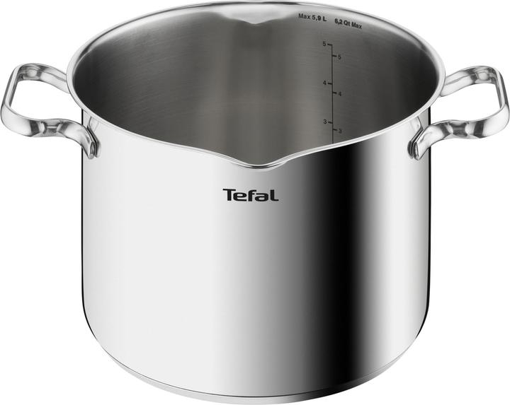 Actual product image Tefal Duetto (24 cm, Pot, Stainless steel)