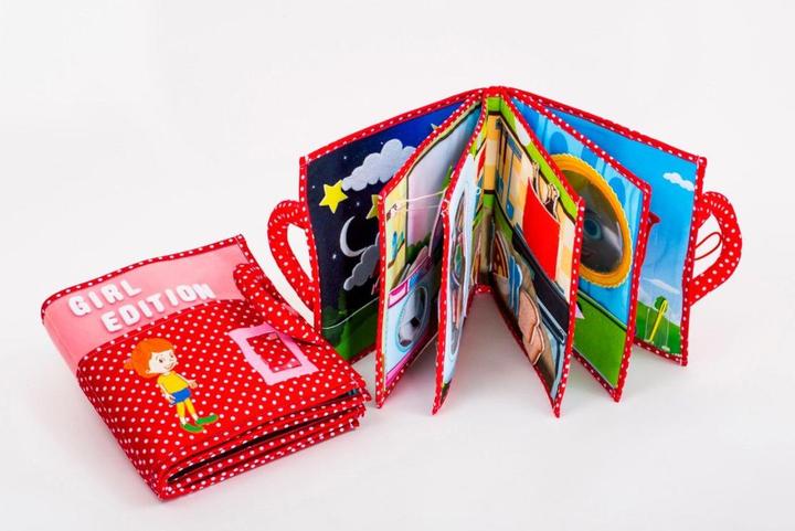 Produktbild Piqipi Quiet Book Stoffbuch Girl Edition (Multilingual)