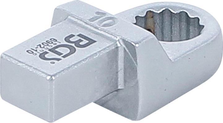 Produktbild BGS Einsteck-Ringschlüssel | 10 mm | Aufnahme 9 x 12 mm (10 mm)