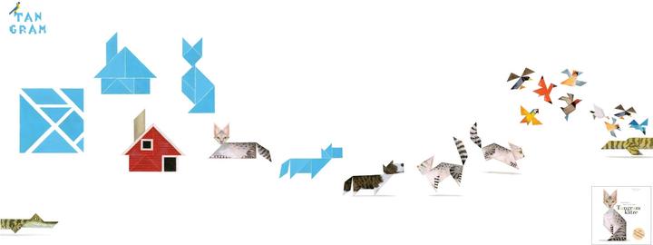 Immagine prodotto Tangram Katze (Tedesco, Maranke Rinck, 2018)
