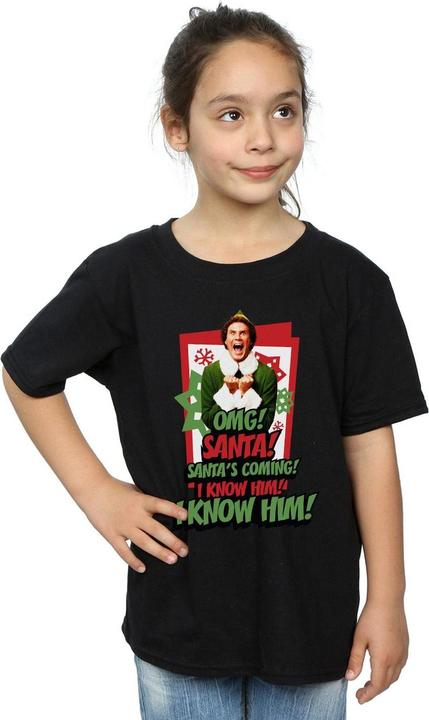 Immagine prodotto Elf OMG Santa Maglietta Ragazze (116)