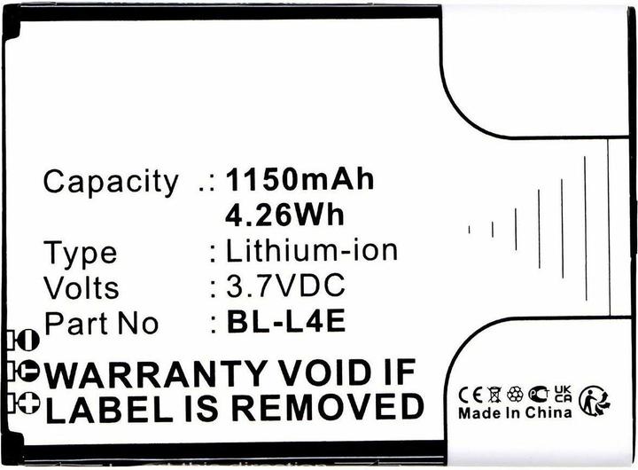 Produktbild CoreParts Battery 3.8V 1450mAh 5.51Wh