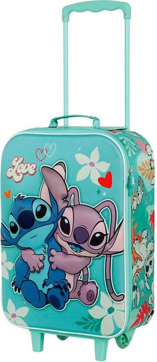 Karactermania Soft 3D Trolley Suitcase Love