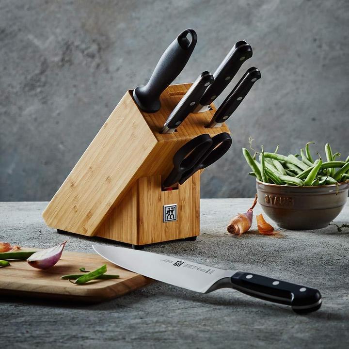 Actual product image Zwilling Knife Block Set 6 pcs. Equipped Light Brown