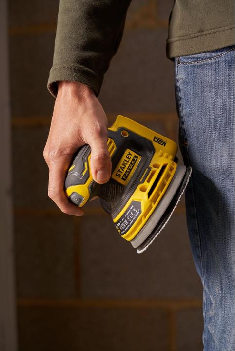 Actual product image Stanley V20 / 18V (Eccentric grinder)