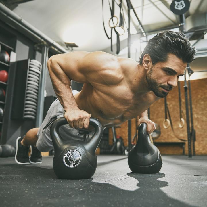 Produktbild Gorilla Sports Kettlebell Cement (1 x 14 kg)