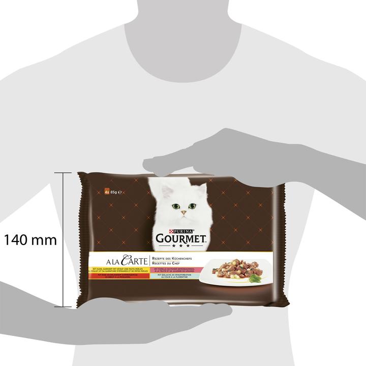 Produktbild Gourmet A la carte (Adult, 4 Stk., 85 g)