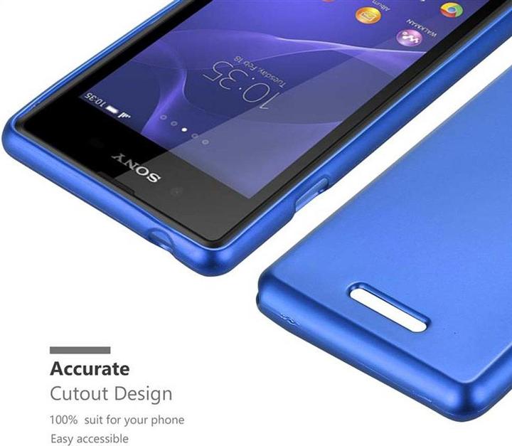 Immagine prodotto Cadorabo Copertura metallica opaca in TPU (Sony Xperia E3)