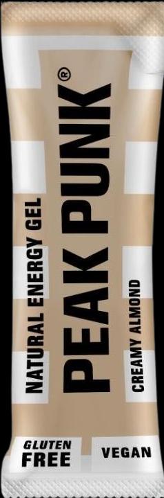 Produktbild Peak Punk Natural Energy Gel (Cream, Almond, 12 Stk., 300 g)